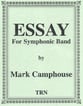 Essay Concert Band sheet music cover